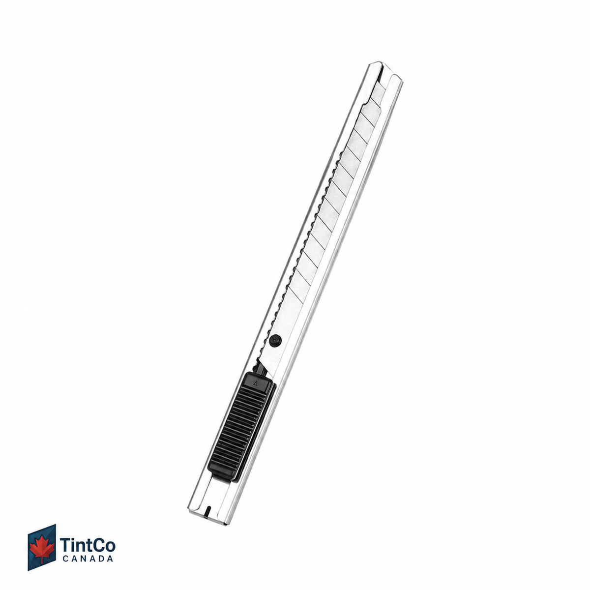 Auto-Lock Stainless Steel Utility Knife with 9mm Blade
