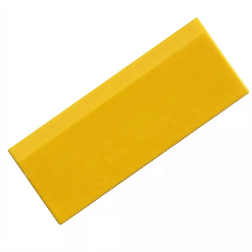 Yellow flexible Squeegee blade (Beveled Blade) Soft